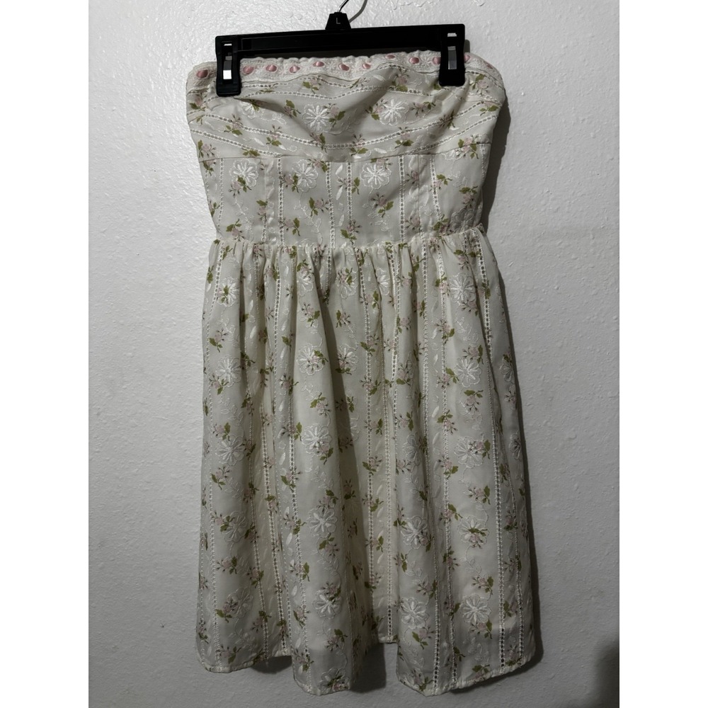 Altar'd State Women's Floral Strapless Dress